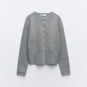 Zara Basic Knit Cardigan